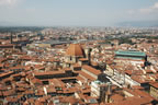 Florence: View from the Duomo Santa Maria del Fiore (132kb)