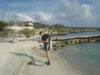 PortoMari strand: Balder en Donar hun eerste duik (54kb)