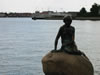 Kopenhagen: Lille Havfrue (kleine zeemeermin) (73kb)