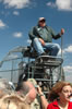 Our guide at the Airboat ride  (78kb)