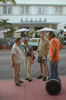 South Beach: Ocean Drive: This guy organizes Segway tours in South Beach (69kb)