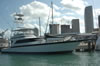 Miamarina with Downtown Miami in background (74kb)
