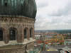 Mnchen: Uitzicht vanaf Domkirche zu Unserer Lieben Frau (Frauenkirche) (84kb)