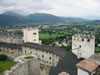 Salzburg: uitzicht vanaf de Festung Hohensalzburg (77kb)