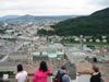 Salzburg: Uitzicht vanaf de Festung Hohensalzburg (99kb)