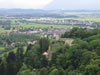 Salzburg: uitzicht vanaf de Festung Hohensalzburg (75kb)