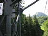 Hallein: de kabelbaan de Drrnberg op (84kb)