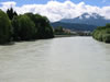 Innsbruck - de rivier de Inn (63kb)