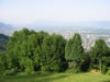 Dornbirn: Uitzicht vanaf Gasthoff Dreilanderblick (104kb)