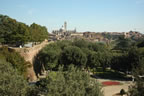 Siena: view from Forte Santa Barbara (110kb)