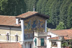 Lucca: View from Torre dei Guinigi  on the San Frediano church (132kb)